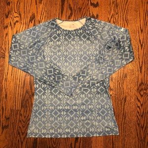 Nike Pro Long Sleeve fleece crew